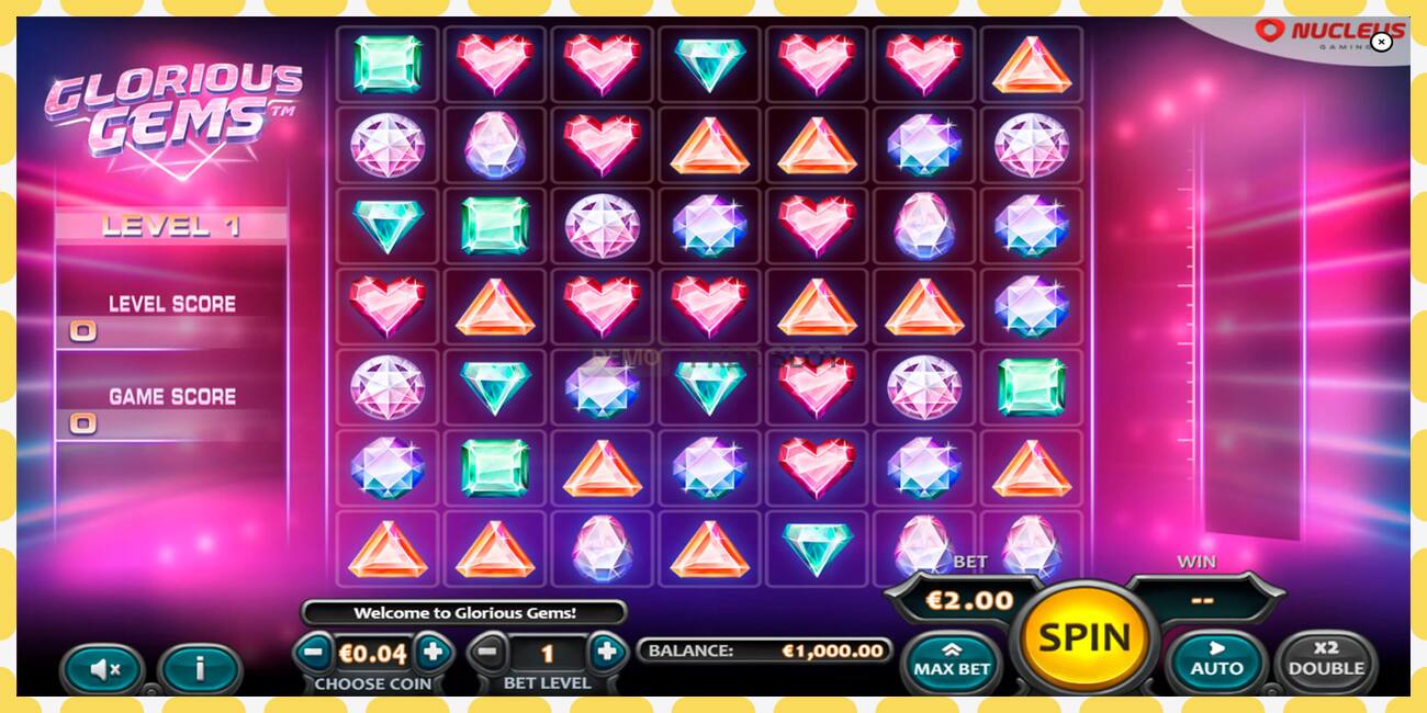 Demo slot Glorious Gems free and without registration, picture - 1