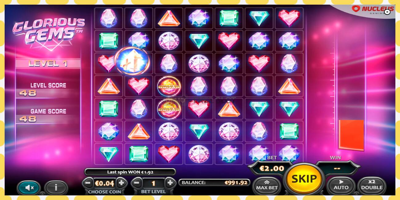 Demo slot Glorious Gems free and without registration, picture - 1