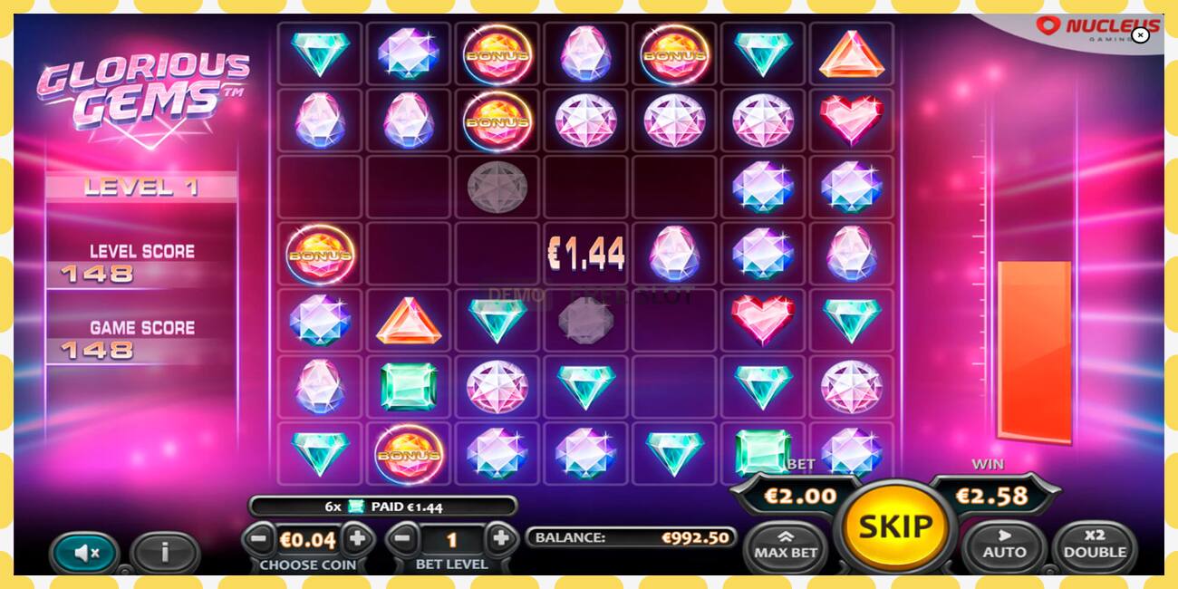 Demo slot Glorious Gems free and without registration, picture - 1