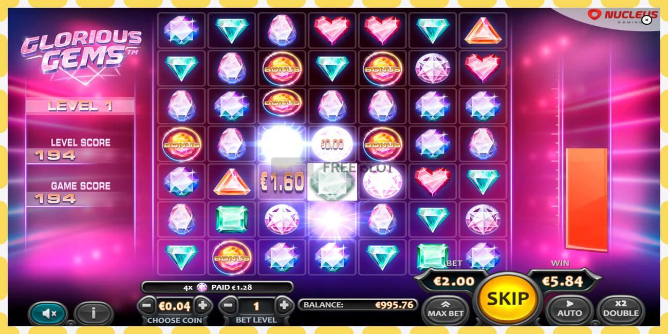 Demo slot Glorious Gems free and without registration, picture - 1