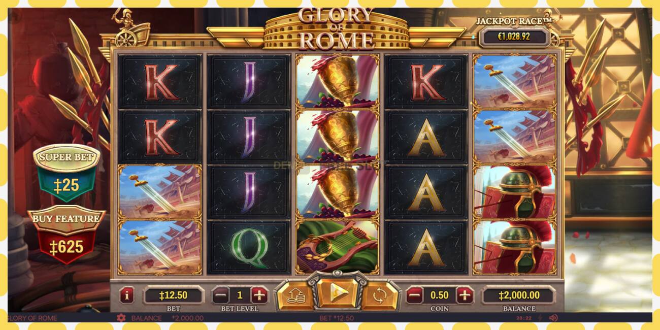 Demo slot Glory of Rome free and without registration, picture - 1