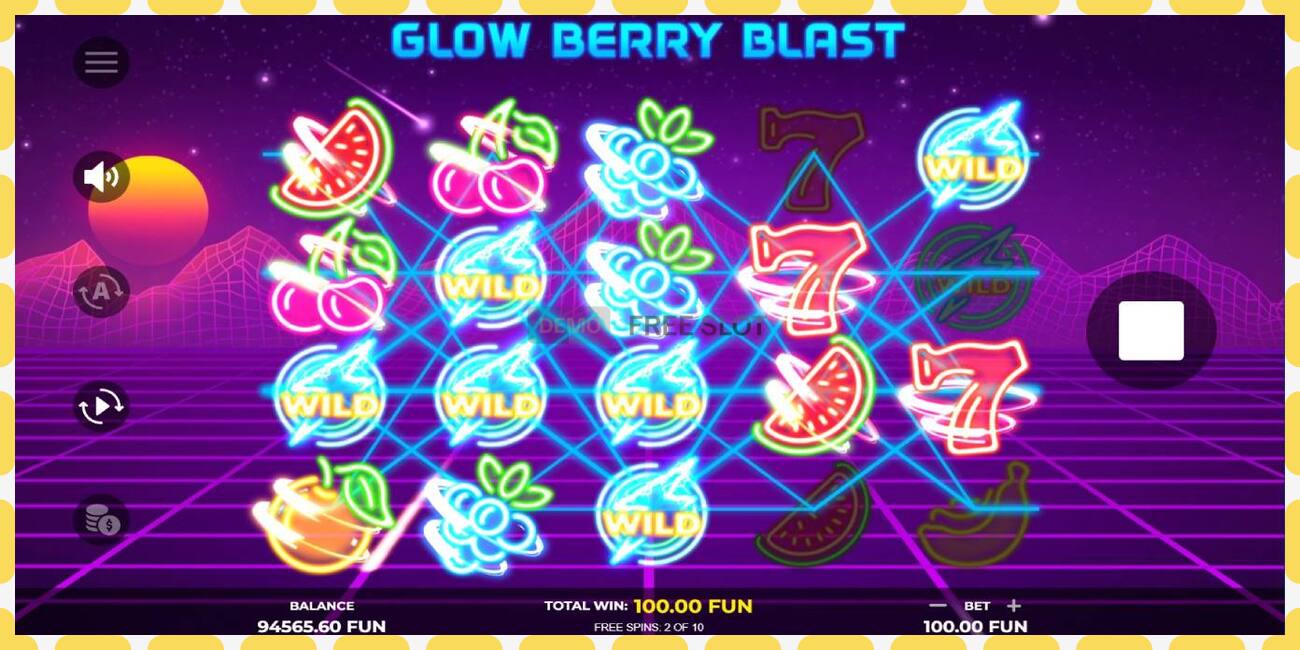 Demo slot Glow Berry Blast free and without registration, picture - 1