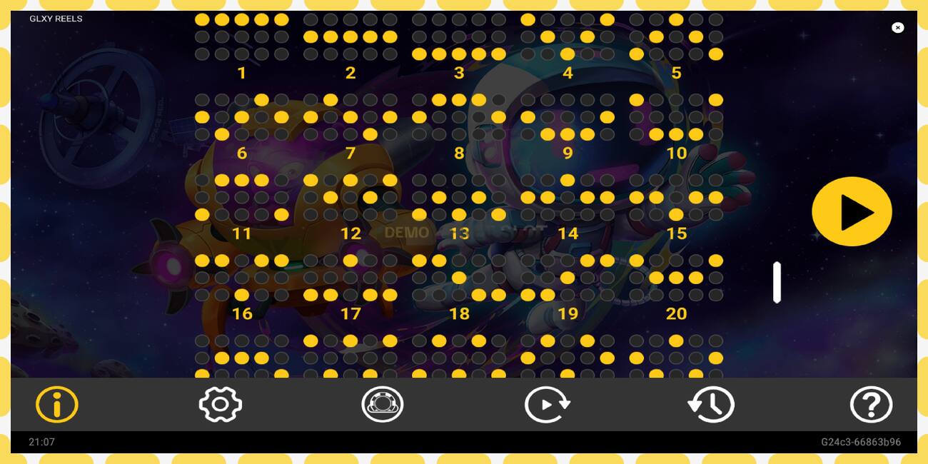 Demo slot Glxy Reels free and without registration, picture - 1