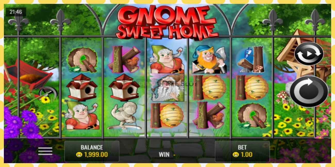 Demo slots Gnome Sweet Home bezmaksas un bez reģistrācijas, attēlu - 1