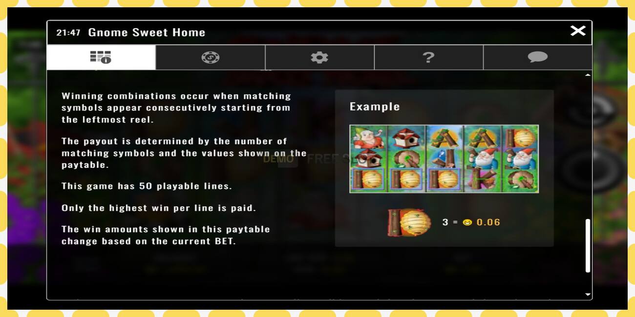 Demo slot Gnome Sweet Home free and without registration, picture - 1