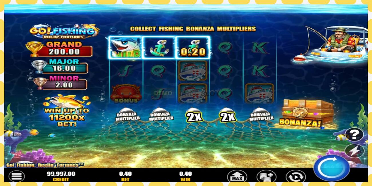 டெமோ ஸ்லாட் Go! Fishing: Reelin Fortunes இலவச மற்றும் பதிவு இல்லாமல், படம் - 1