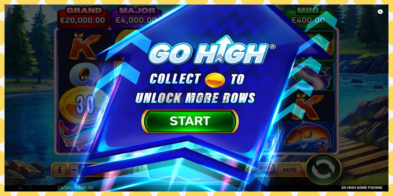 Ranura de demostración Go High Gone Fishing gratis y sin registro, imagen - 1