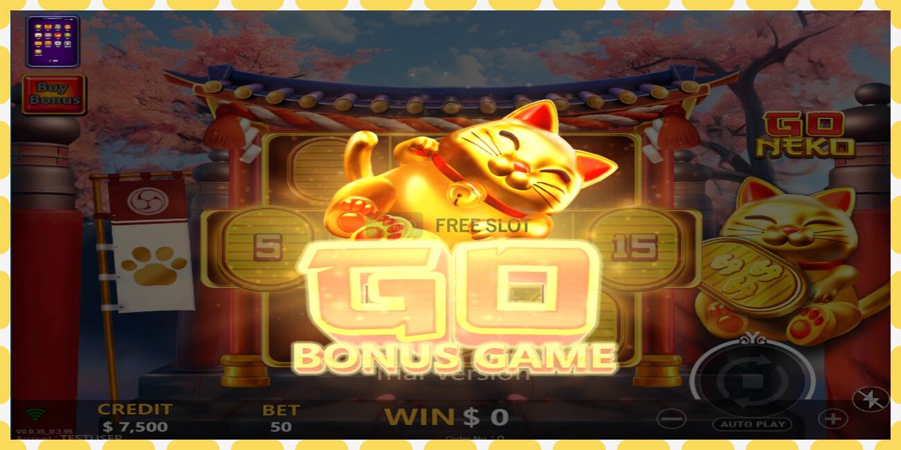 Demo slot Go Neko free and without registration, picture - 1