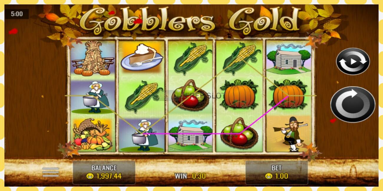 Demo slot Gobblers Gold free and without registration, picture - 1