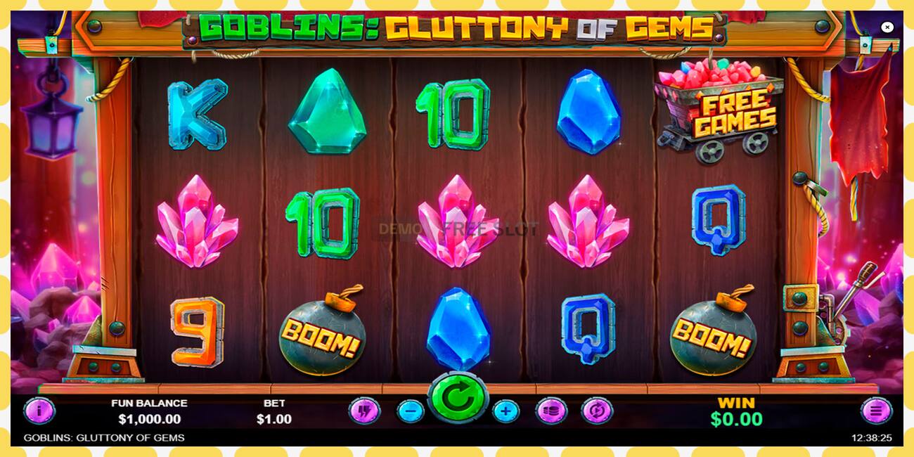 Demo slot Goblins Gluttony of Gems ingyenes és regisztráció nélkül, kép - 1