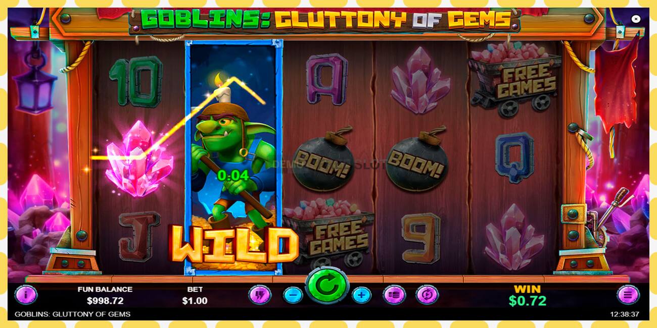 Demo slot Goblins Gluttony of Gems ingyenes és regisztráció nélkül, kép - 1