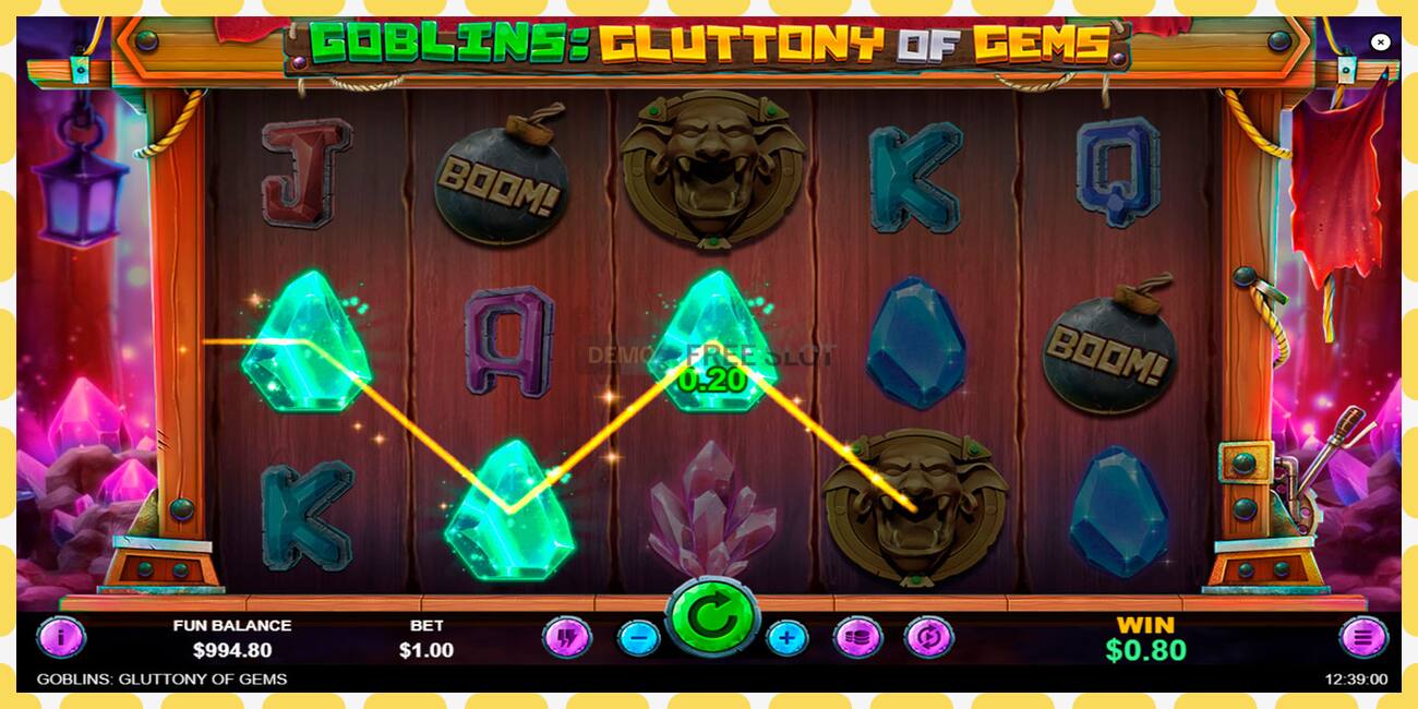 Demo slot Goblins Gluttony of Gems ingyenes és regisztráció nélkül, kép - 1