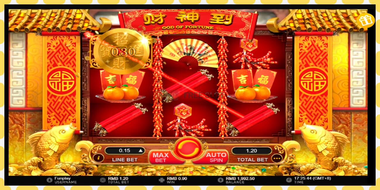 Demo slot God of Fortune free and without registration, picture - 1