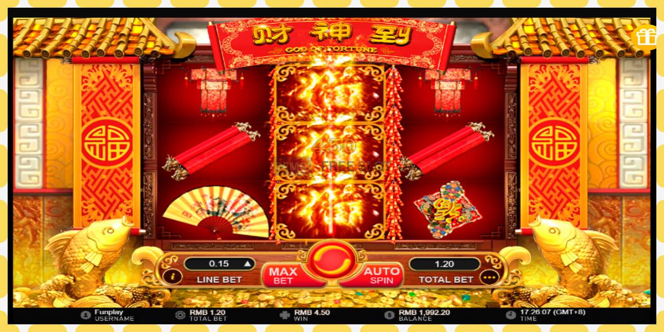 Demo slot God of Fortune free and without registration, picture - 1