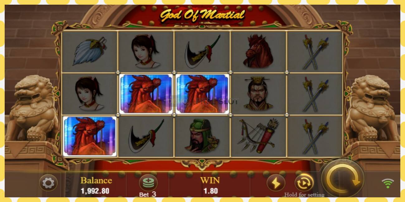 Demo slot God Of Martial free and without registration, picture - 1