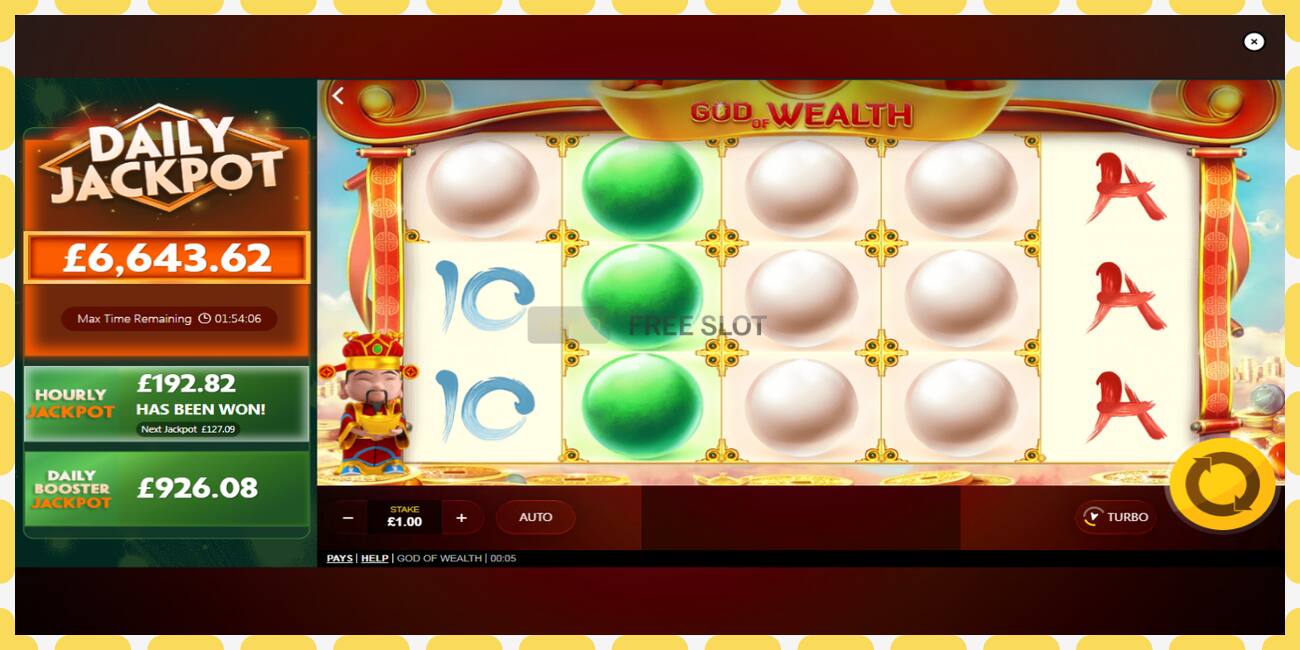 Demo slot God of Wealth free and without registration, picture - 1