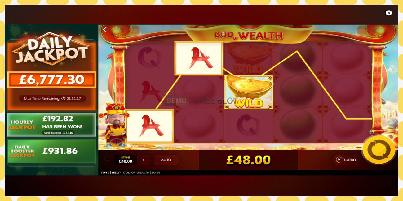 Demo slot God of Wealth free and without registration, picture - 1