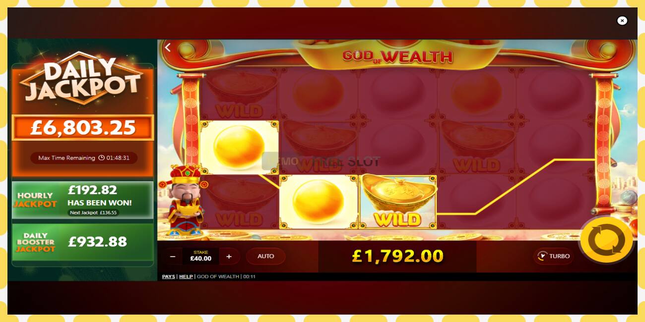 Demo slot God of Wealth free and without registration, picture - 1