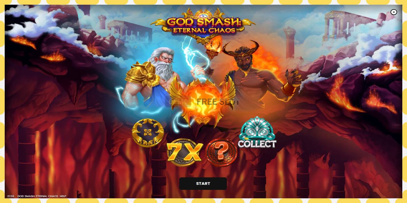 Demo slot God Smash: Eternal Chaos free and without registration, picture - 1