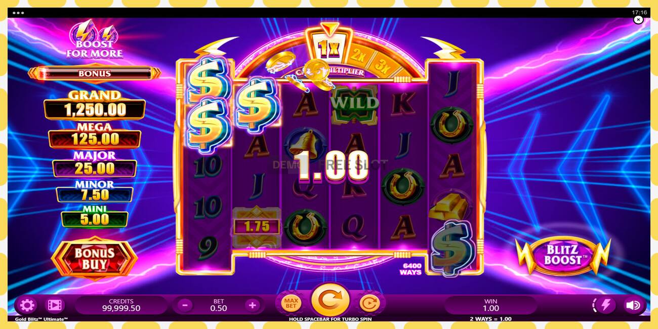 Demo slot Gold Blitz Ultimate free and without registration, picture - 1