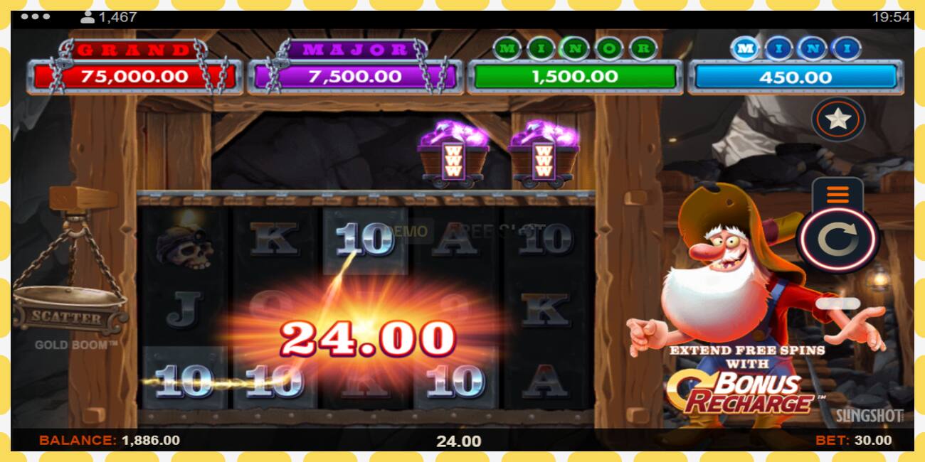 Demo slot Gold Boom free and without registration, picture - 1