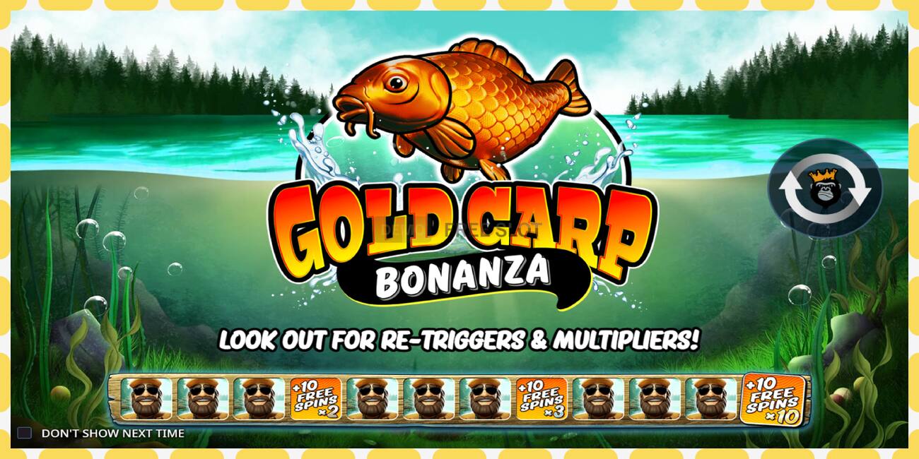 Demo slot Gold Carp Bonanza free and without registration, picture - 1