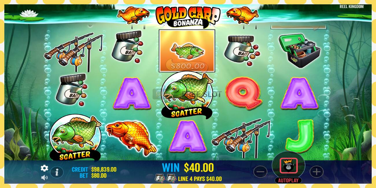 Demo slot Gold Carp Bonanza free and without registration, picture - 1