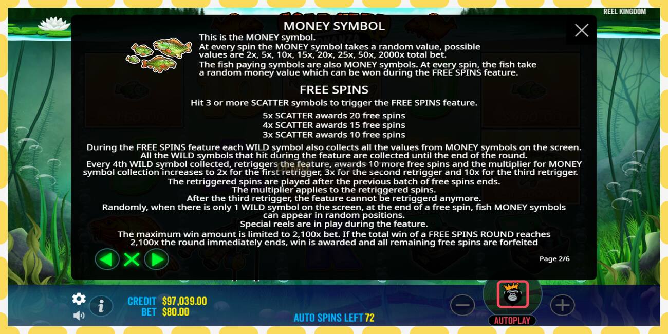 Demo slot Gold Carp Bonanza free and without registration, picture - 1