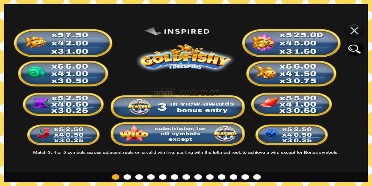 Demo-spor Gold Fishy Free Spins gratis og uten registrering, bilde - 1