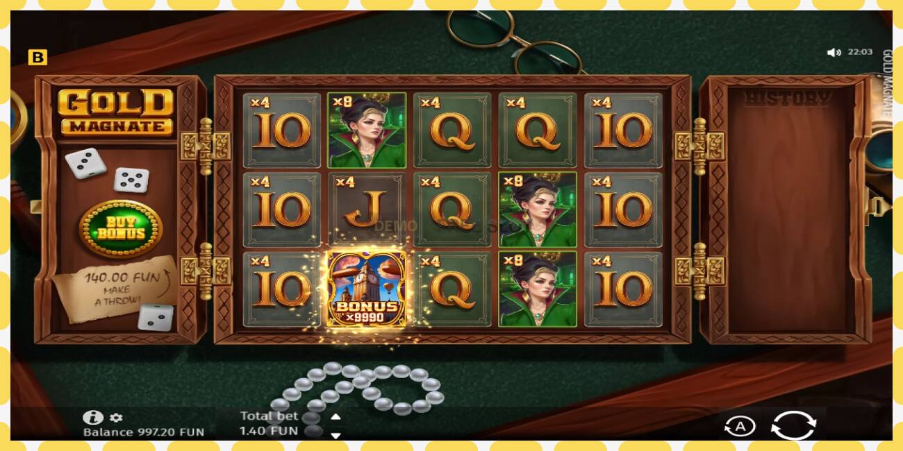 Demo slot Gold Magnate free and without registration, picture - 1