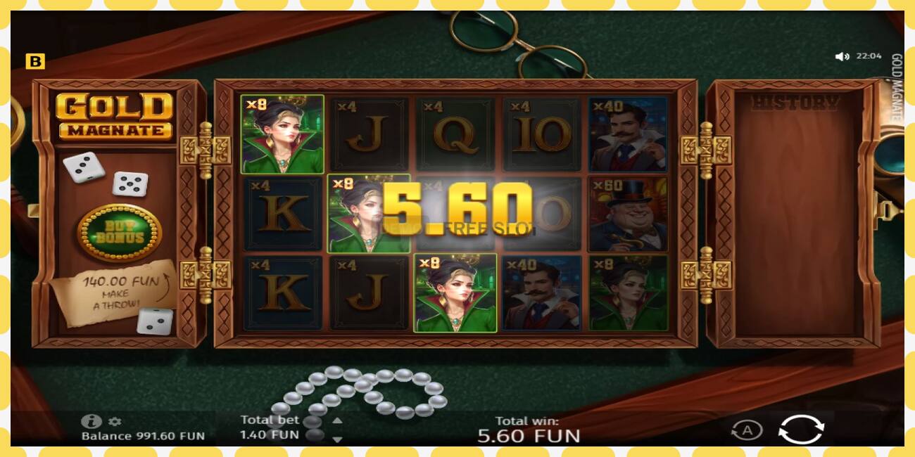 Demo slot Gold Magnate free and without registration, picture - 1