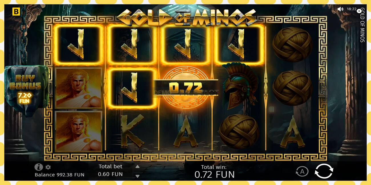 Demo slot Gold of Minos free and without registration, picture - 1