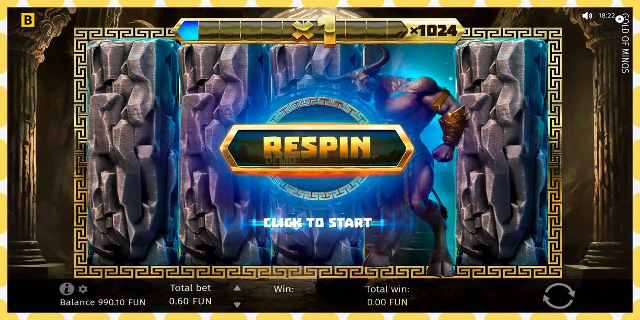 Demo slot Gold of Minos free and without registration, picture - 1