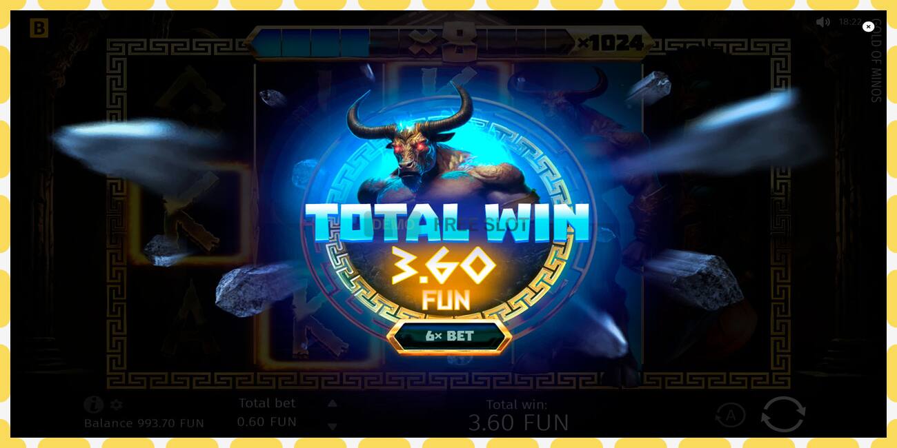 Demo slot Gold of Minos free and without registration, picture - 1