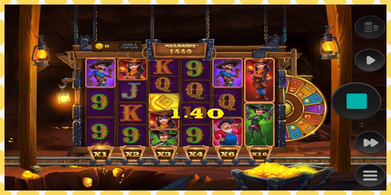 Demo slot Gold Rush Frenzy Megaways free and without registration, picture - 1