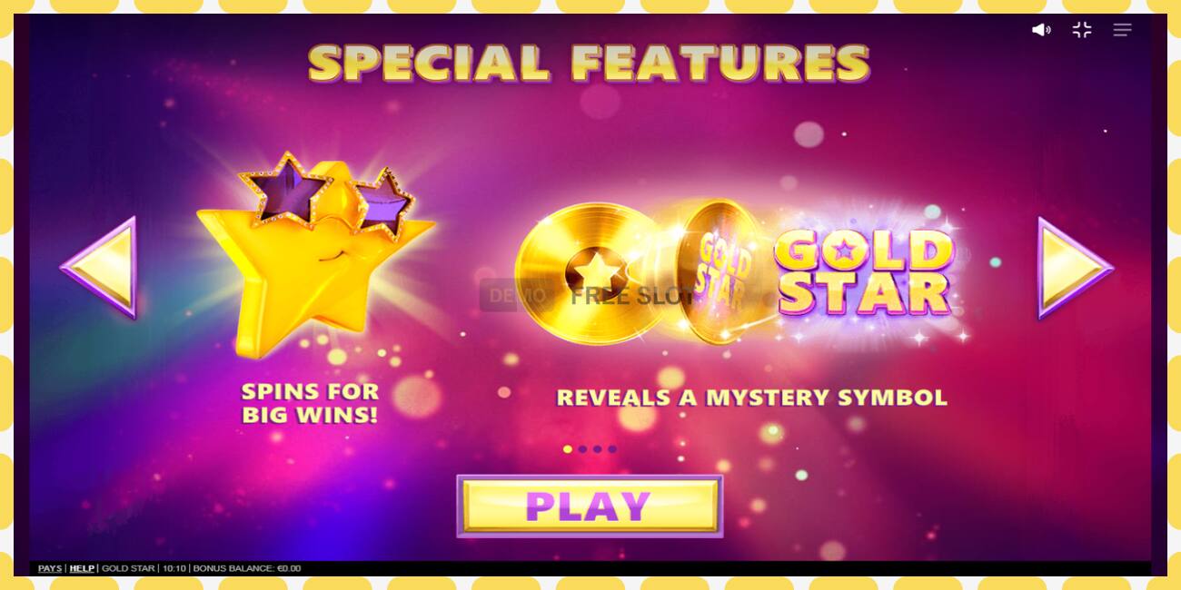 Demo slot Gold Star free and without registration, picture - 1