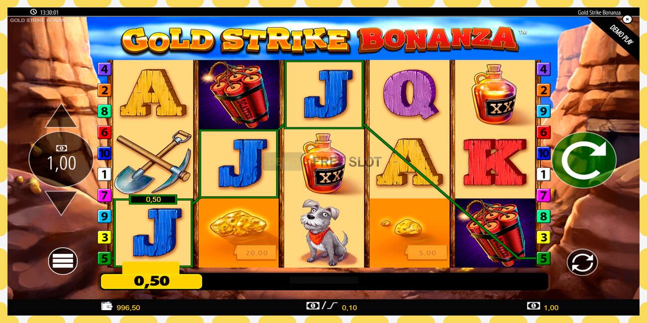 Demo slot Gold Strike Bonanza free and without registration, picture - 1