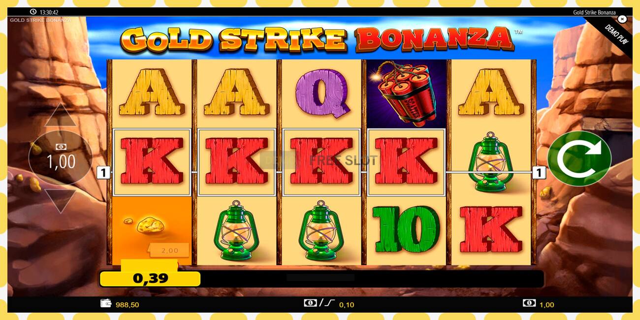 Demo slot Gold Strike Bonanza free and without registration, picture - 1