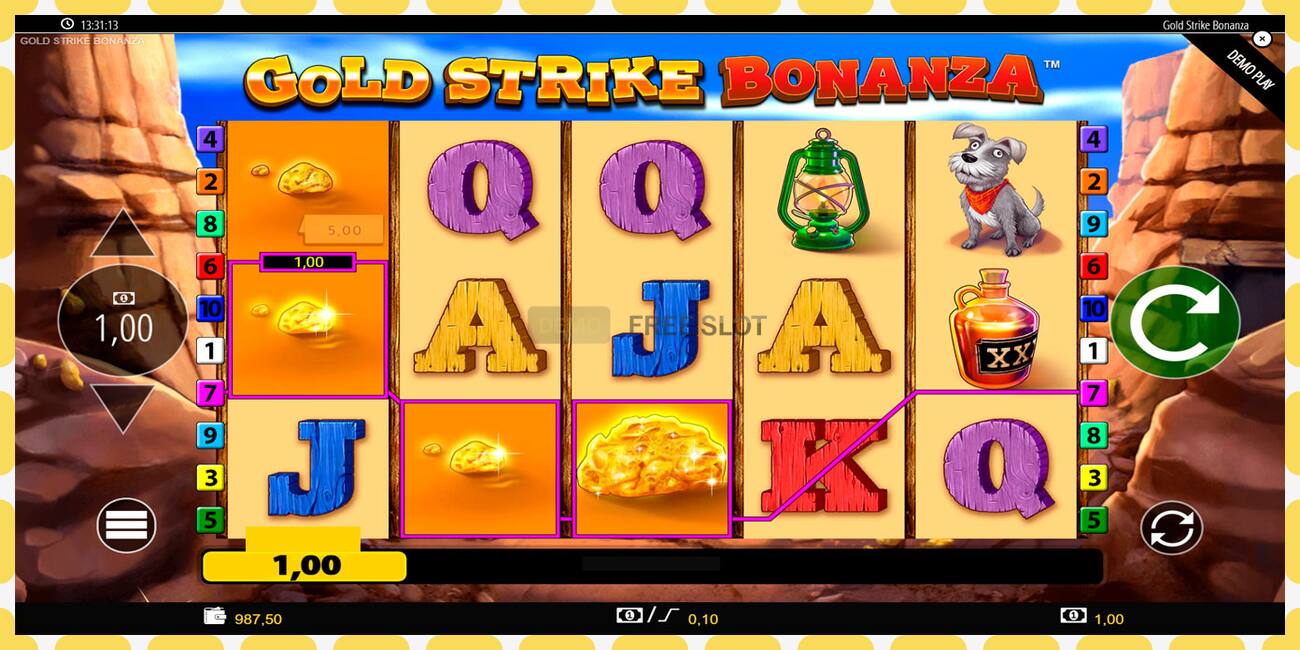 Demo slot Gold Strike Bonanza free and without registration, picture - 1