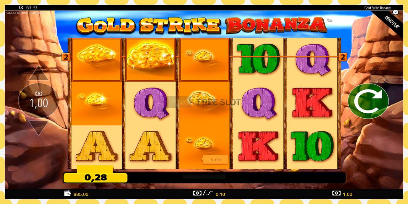 Demo slot Gold Strike Bonanza free and without registration, picture - 1