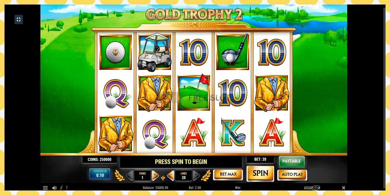 Demo slot Gold Trophy 2 free and without registration, picture - 1