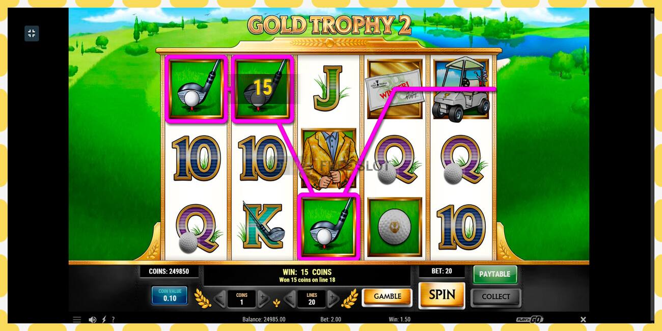 Demo slot Gold Trophy 2 free and without registration, picture - 1