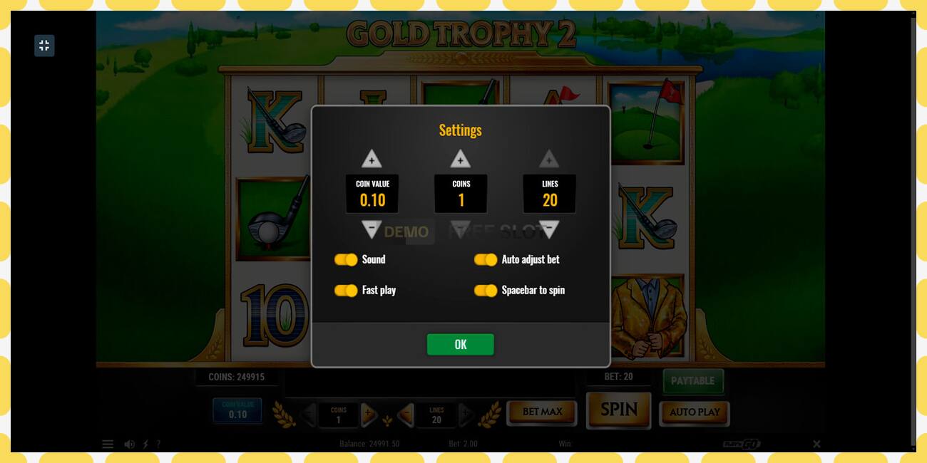 Demo slot Gold Trophy 2 free and without registration, picture - 1