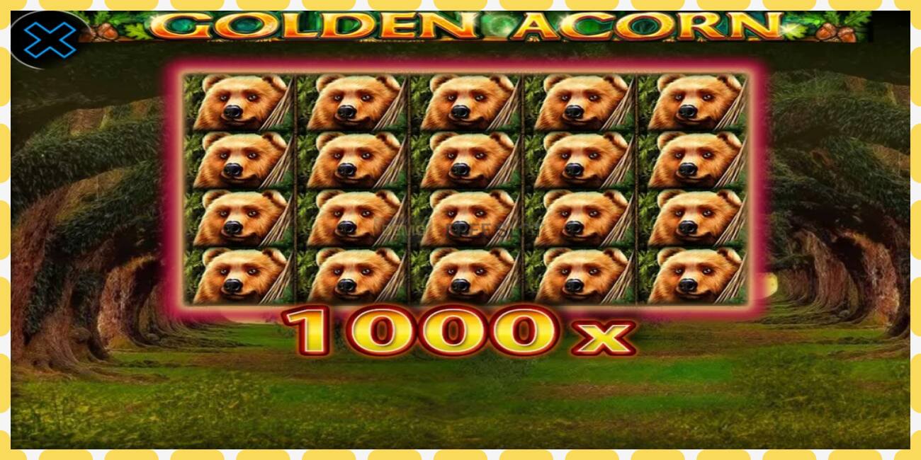 Demo slot Golden Acorn නොමිලේ සහ ලියාපදිංචියකින් තොරව, පින්තූරය - 1