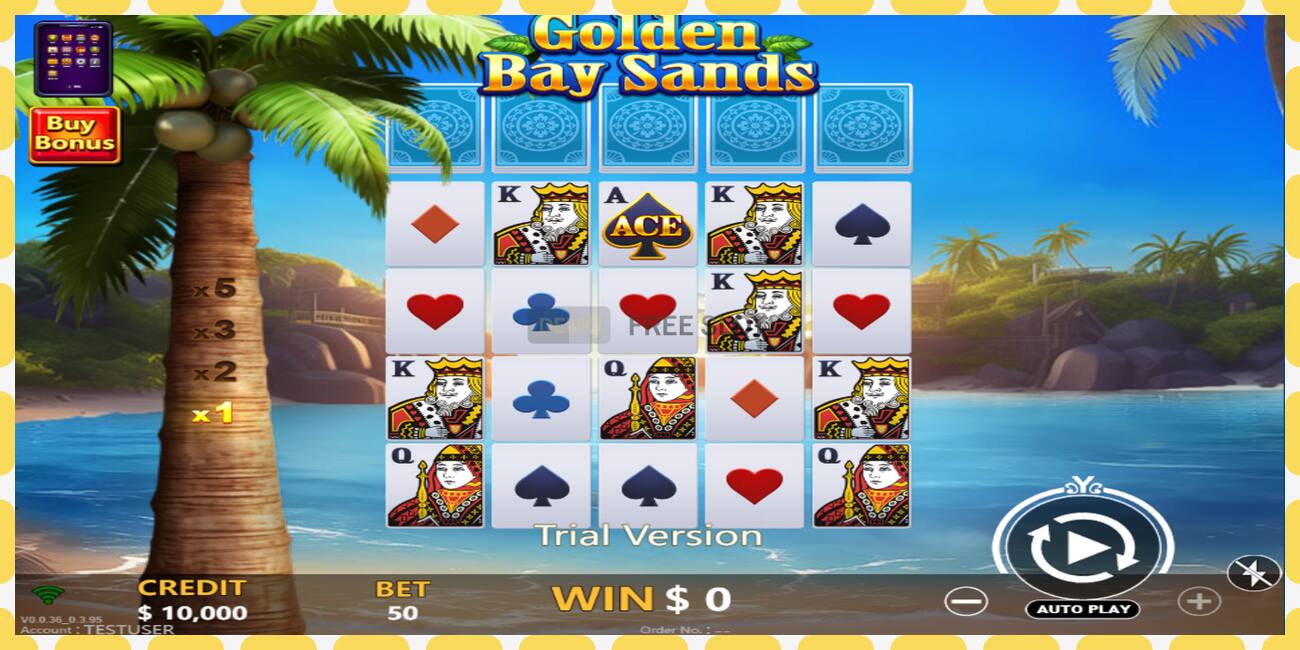 Demo slot Golden Bay Sands free and without registration, picture - 1