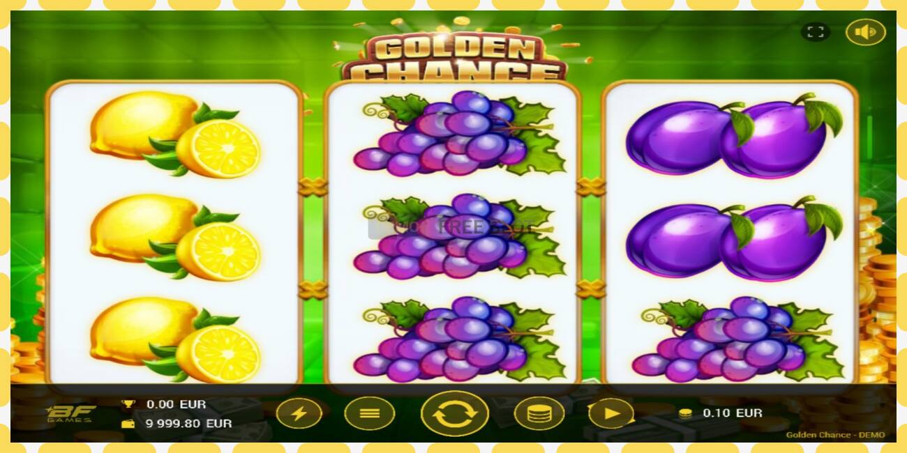 Demo slot Golden Chance free and without registration, picture - 1