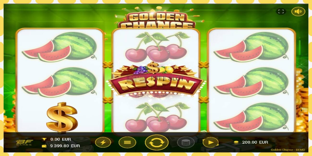 Demo slot Golden Chance free and without registration, picture - 1