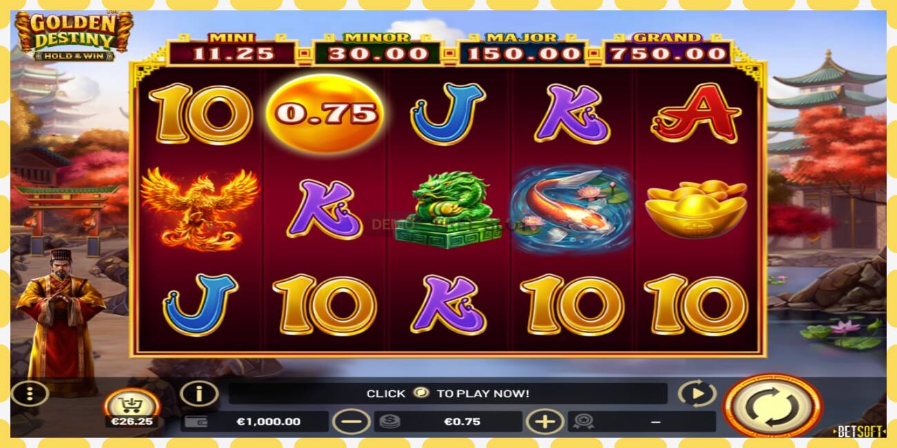 Demo slot Golden Destiny free and without registration, picture - 1