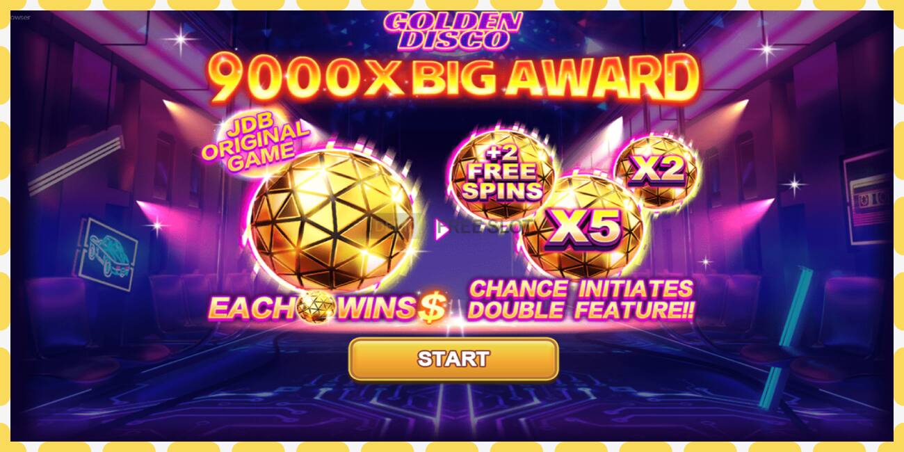 Demo slot Golden Disco besplatno i bez registracije, slika - 1