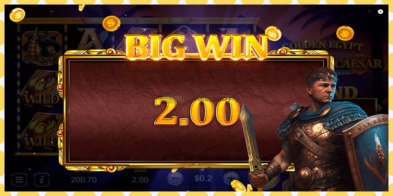 Demo slot Golden Egypt Legend of Caesar zdarma a bez registrace, obrázek - 1